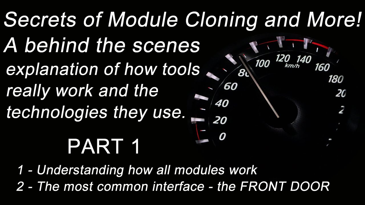 Secrets of ECU and module cloning. How modules work and the technology used - PART1 - CAN BUS