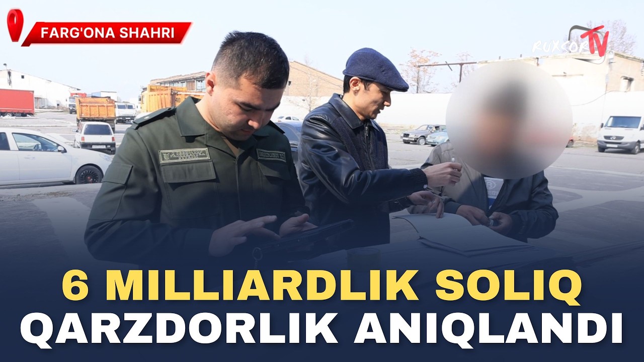6 MILLIARD SO'MDAN ORTIQ SOLIQ QARZDORLIGI ANIQLANDI