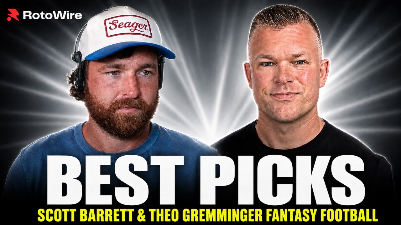 Scott Barrett Reveals 6 MUST DRAFT Players In Fantasy Football