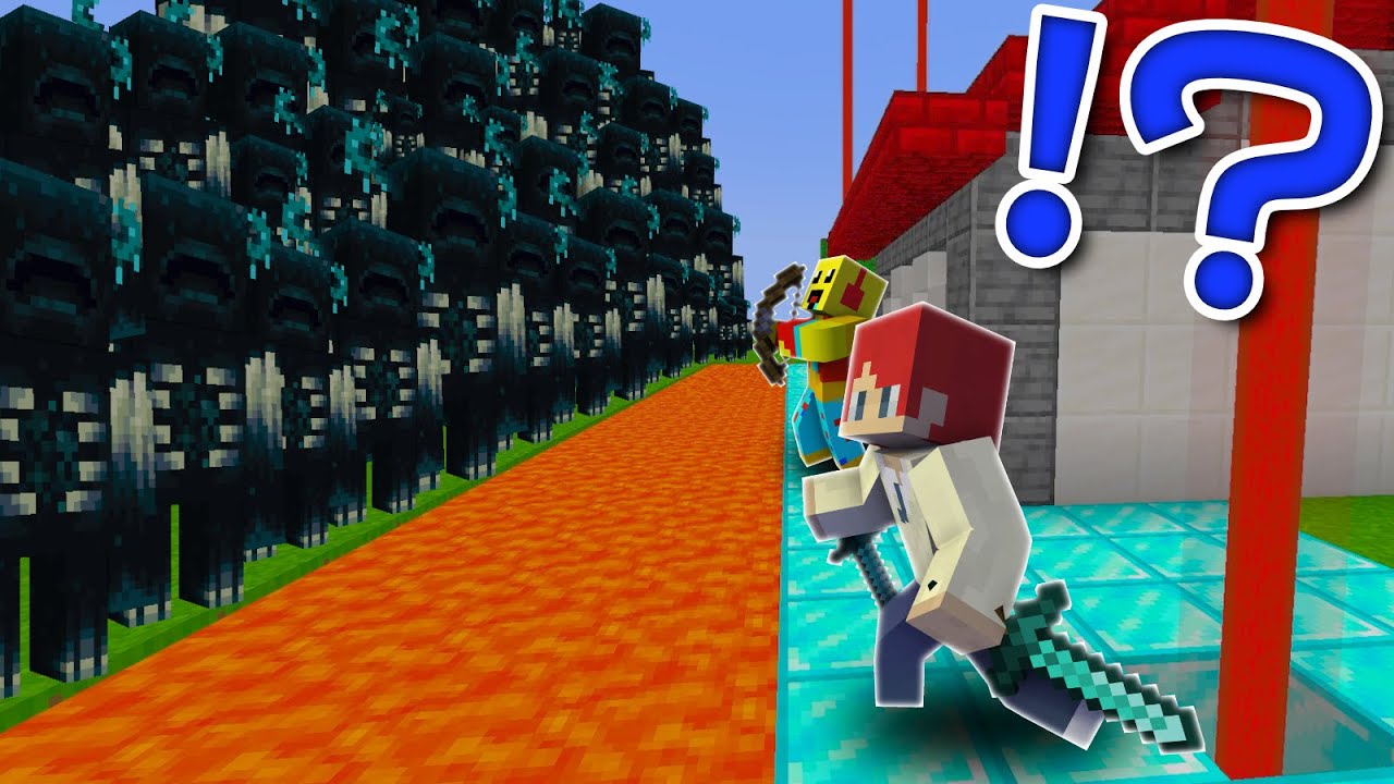 最強ウォーデン1000体 vs 最強のセキュリティハウス【まいくら・マインクラフト】