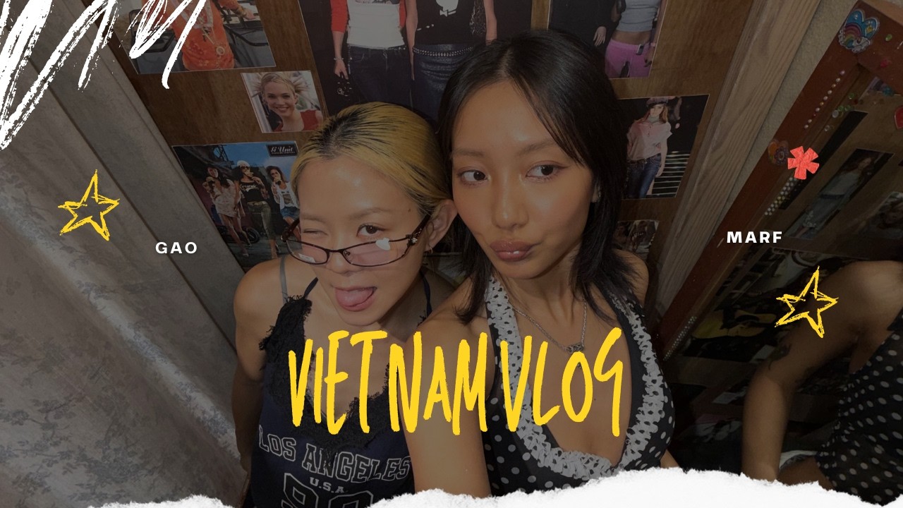 三日兩夜快閃越南！feat.Marf@COLLAR｜去旅行唔記得帶篋？以水腫為目標進食！胡志明市各式美食 New Playground古着放題 騎牛機酒吧開箱 便利店必買推介 #GAOGAO #沈貞巧