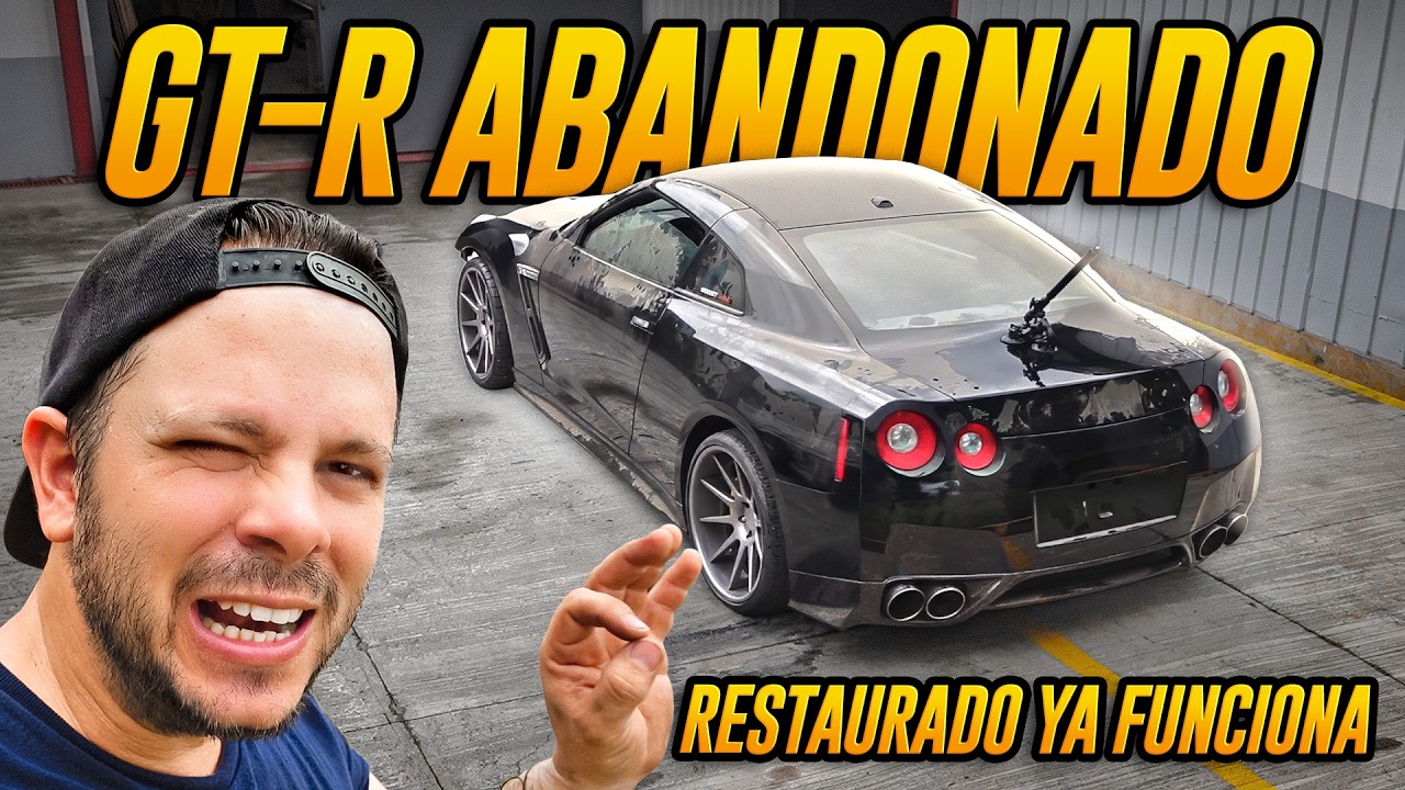 ¡RESCATAMOS UN GT-R R35 QUE ESTABA EN EL OLVIDO! – Superauto JDM en MAL ESTADO lo Revivimos😭😭