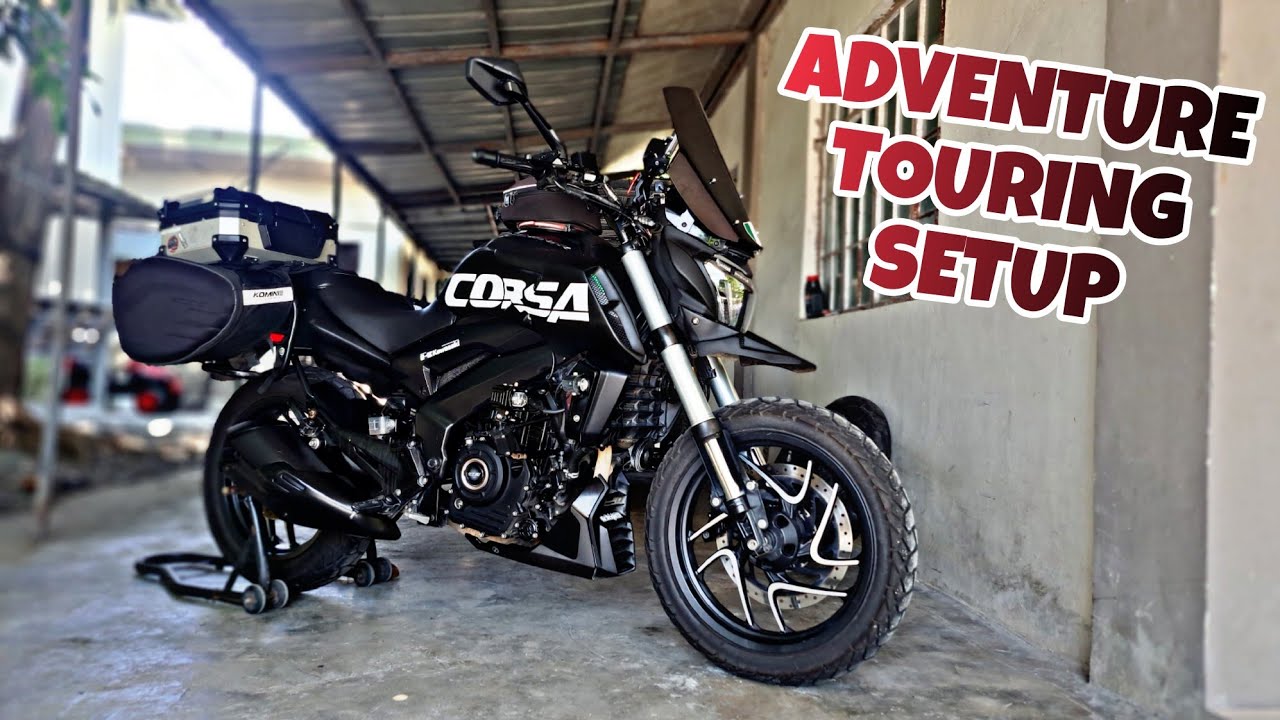 DOMINAR 400 UG TOURING SETUP BY SIRTROY | CORSA MOTORCYCLE TIRES PHILIPPINES