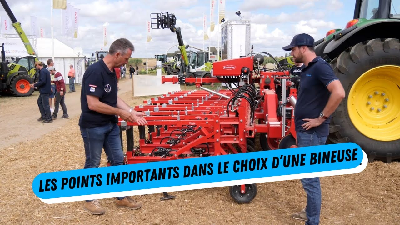 Présentation des différents modèles de bineuse chez Lemken !