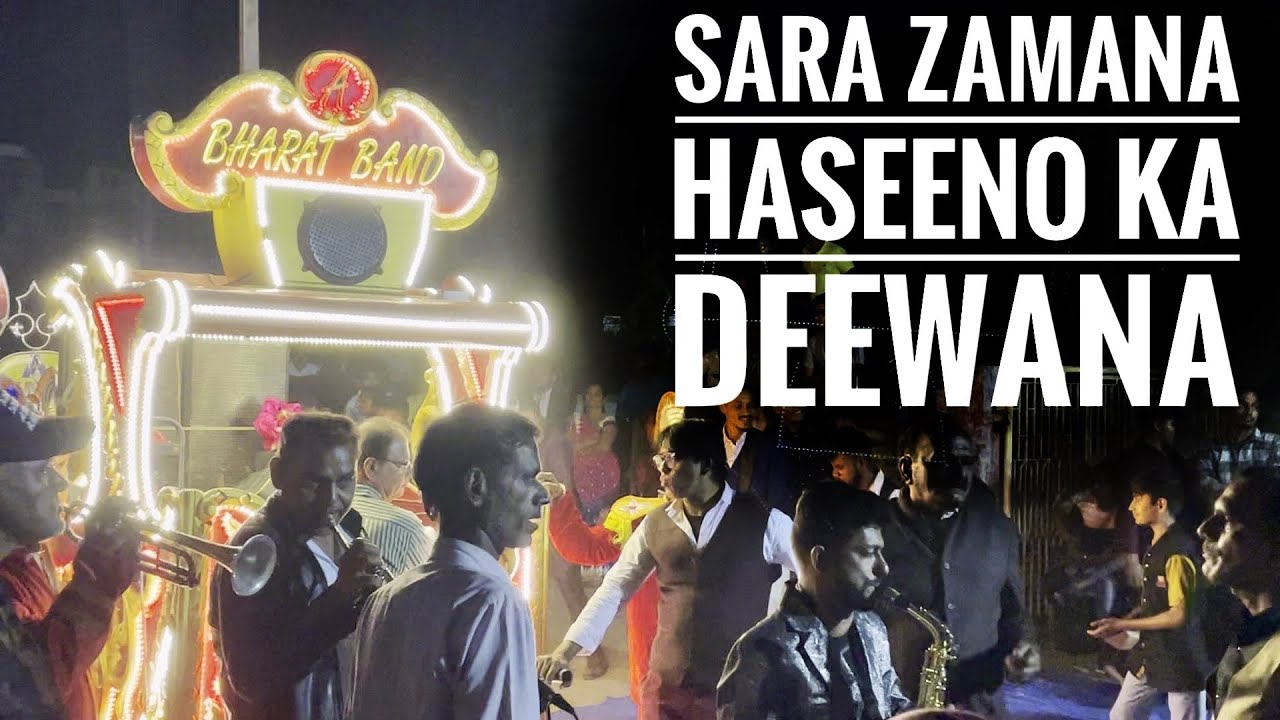 Sara Zamana Haseeno Ka Deewana 🔥A Bharat Band~SURAT 🎷Famous Band Of Surat 🎤🎺