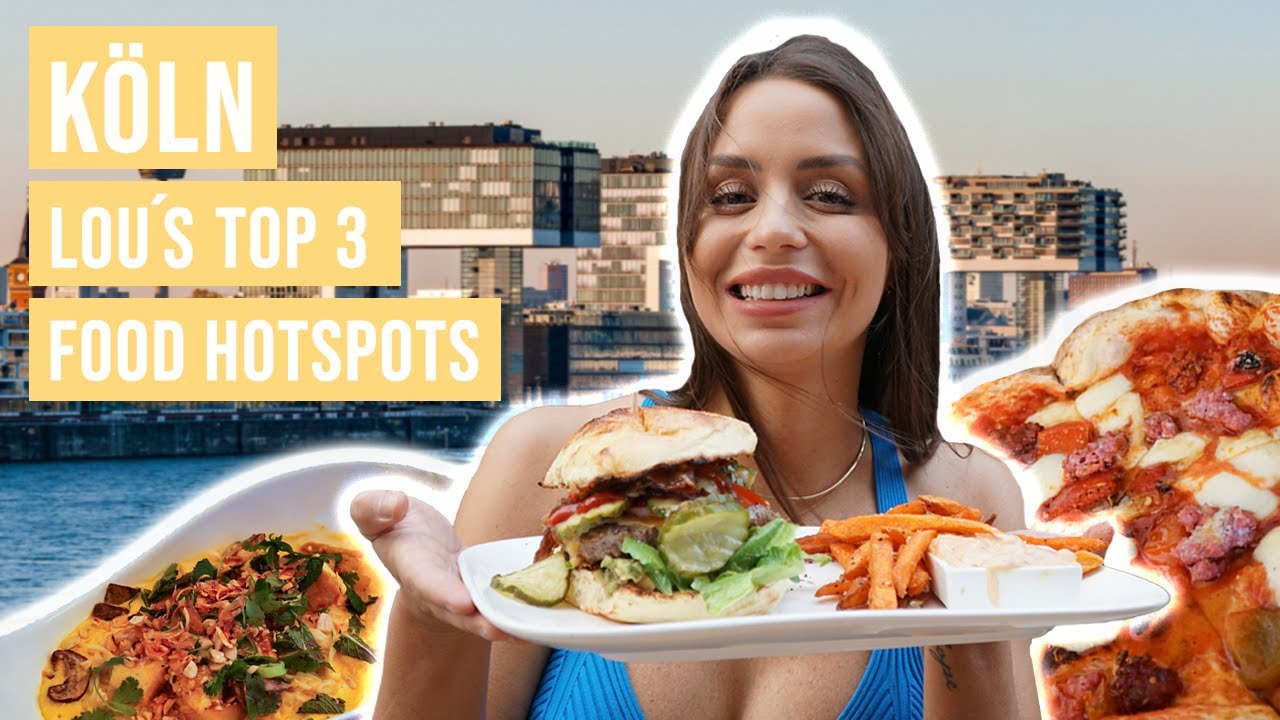 Köln Top 3 Food Hotspots - Wir zeigen Euch 3 Food Spots, die Ihr unbedingt in Köln besuchen müsst!
