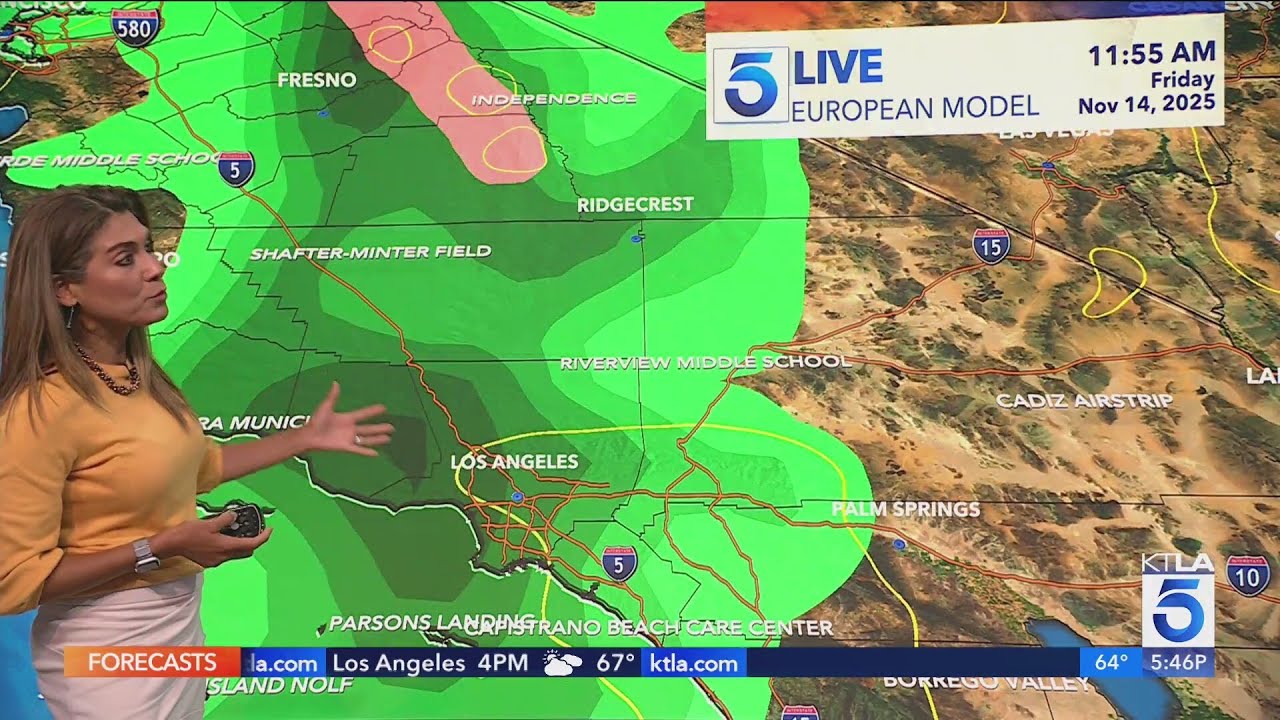 KTLA 5 NEWS weather forecast - Wednesday Nov. 12, 2025