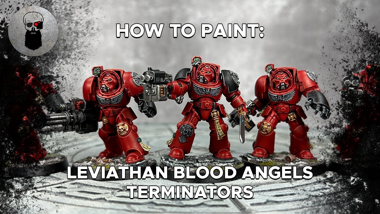 Contrast+ How to Paint: Leviathan Blood Angels Terminators
