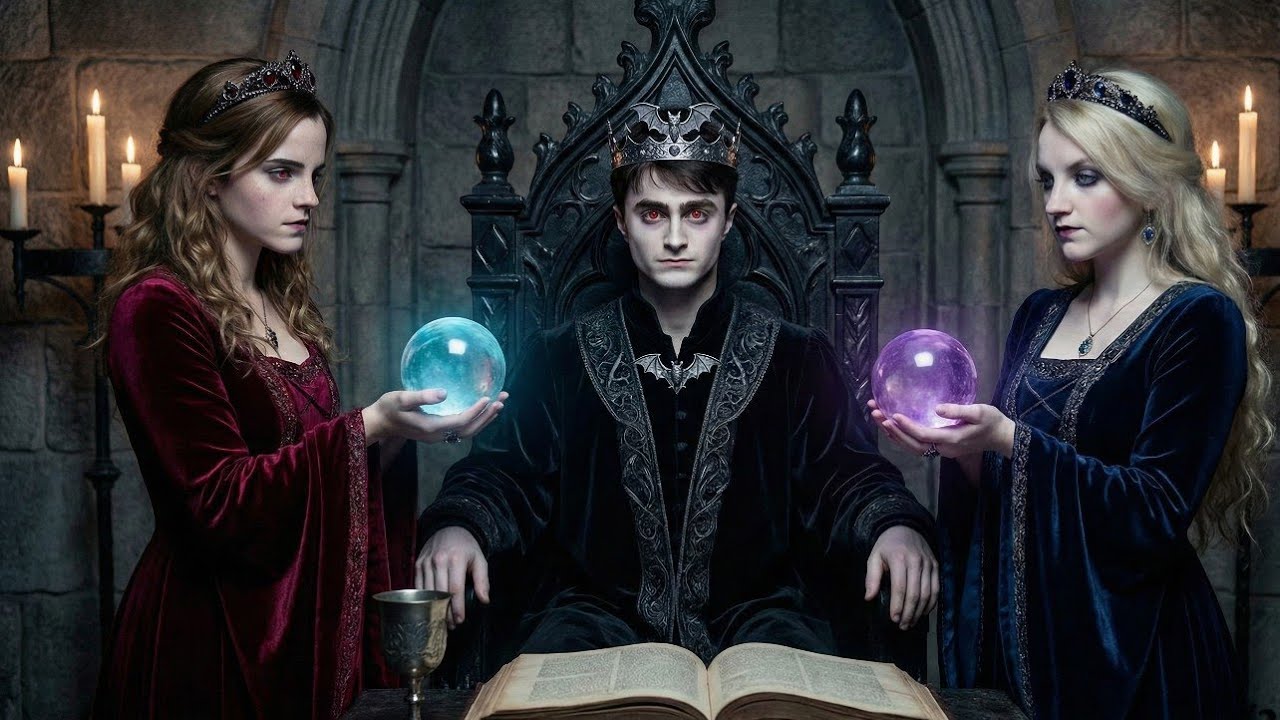 What If Harry Was A Vampire Progenitor And Hermione & Luna Offered Their Souls To Be His Dark Queens