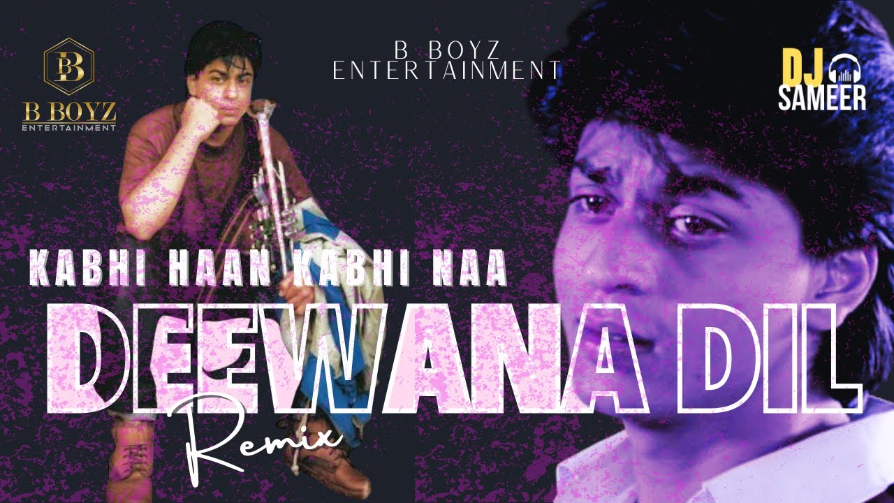 Deewana Dil Deewana (Remix) | Kabhi Haan Kabhi Naa | Shah Rukh Khan | DJ Sameer | Amit Kumar | 2024