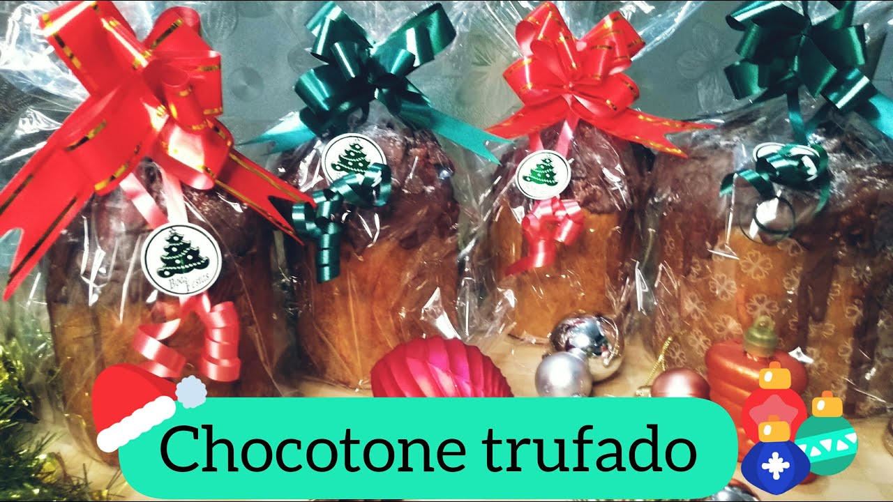 CHOCOTONE TRUFADO / COMO FAZER
