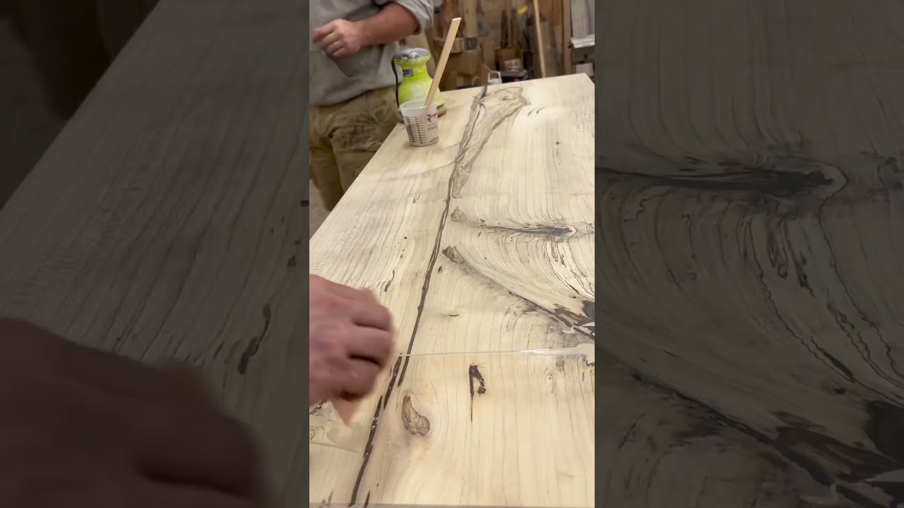 Finishing with Rubio Monocoat!  #woodshops #woodwork @rubiomonocoatusa