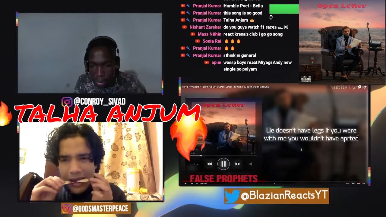 Rapper REACTS to Talha Anjum - False Prophets | Prod. by UMAIR (Official Audio)