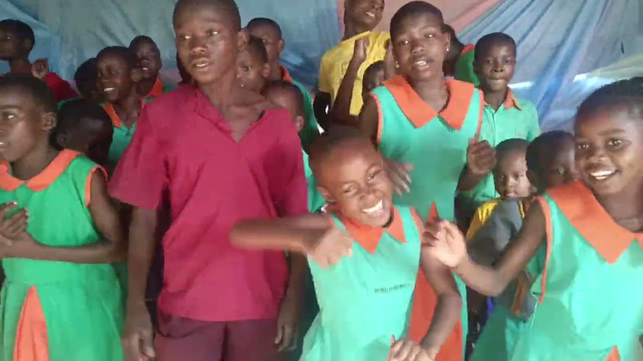 Praise God. Here we start  with  st Frances education centre students  with  prise 