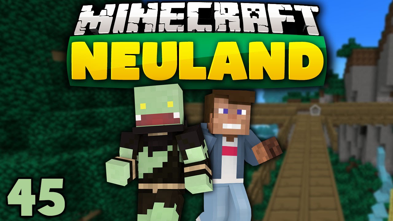 Minecraft Neuland #45 - Das wird cool! Hängebrücken & Baumhäuser! | ungespielt