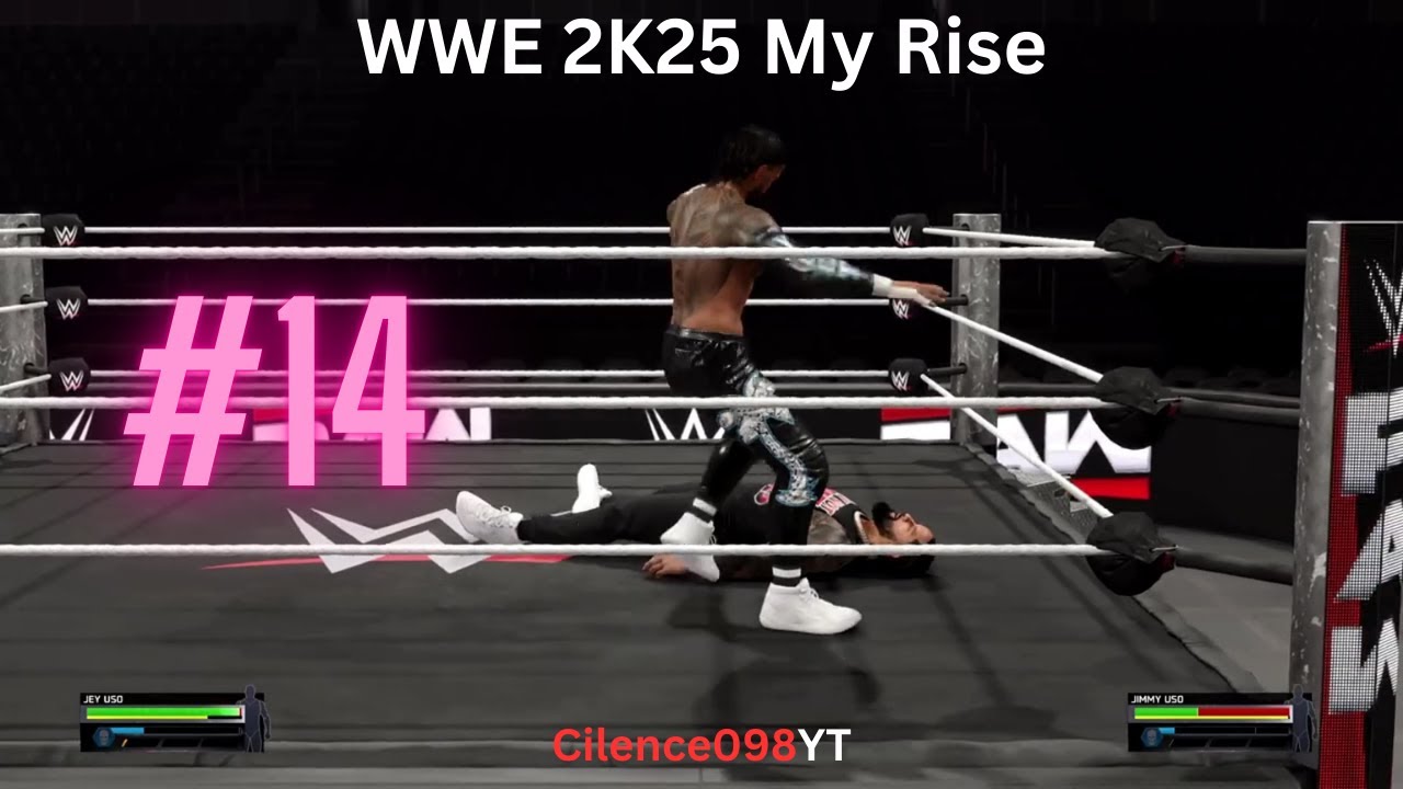 WWE 2K25 My Rise Gameplay #14 Playing As Jey Uso And Facing Off Against Jimmy Uso!