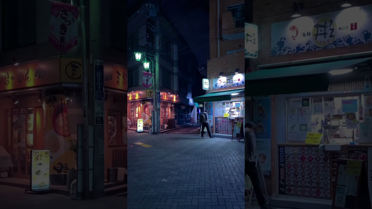 Corner shop with warm light #aesthetics #japan #aesthetic #foryou #vibes #night  #shorts