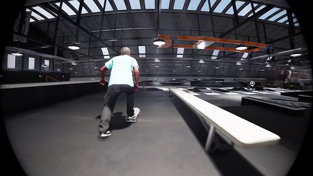 Session:Skate Sim Doing Lines