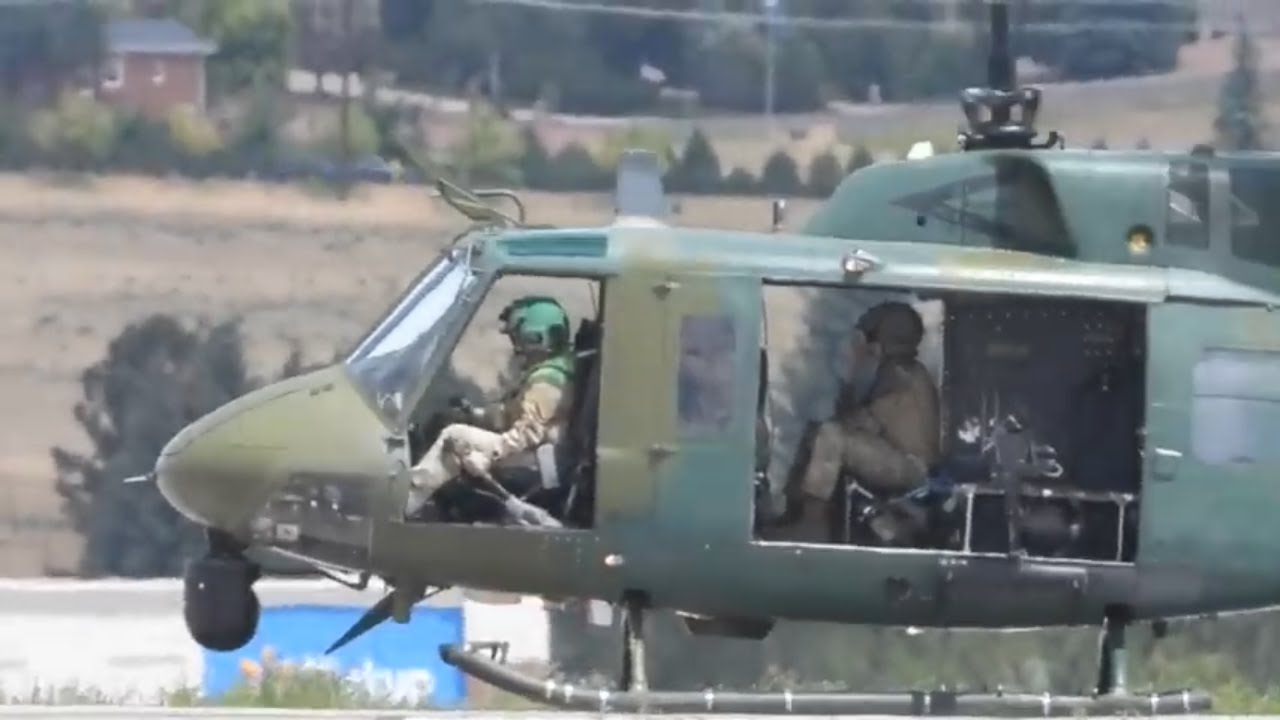 U.S. Air Force UH-1N Practice - Cheyenne, WY - June 2022