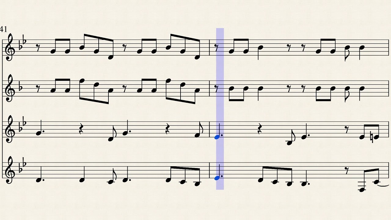 Perfect | Ed Sheeran - Bb Clarinet Quartet Arrangement Sheet Music || arr. Noah Faulkner