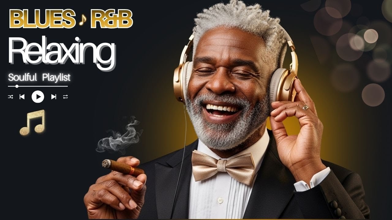 Relaxing R&B Soulful Blues ~ Playlist For Men Who Stay Silence With Reflection & Whisskey Midnight