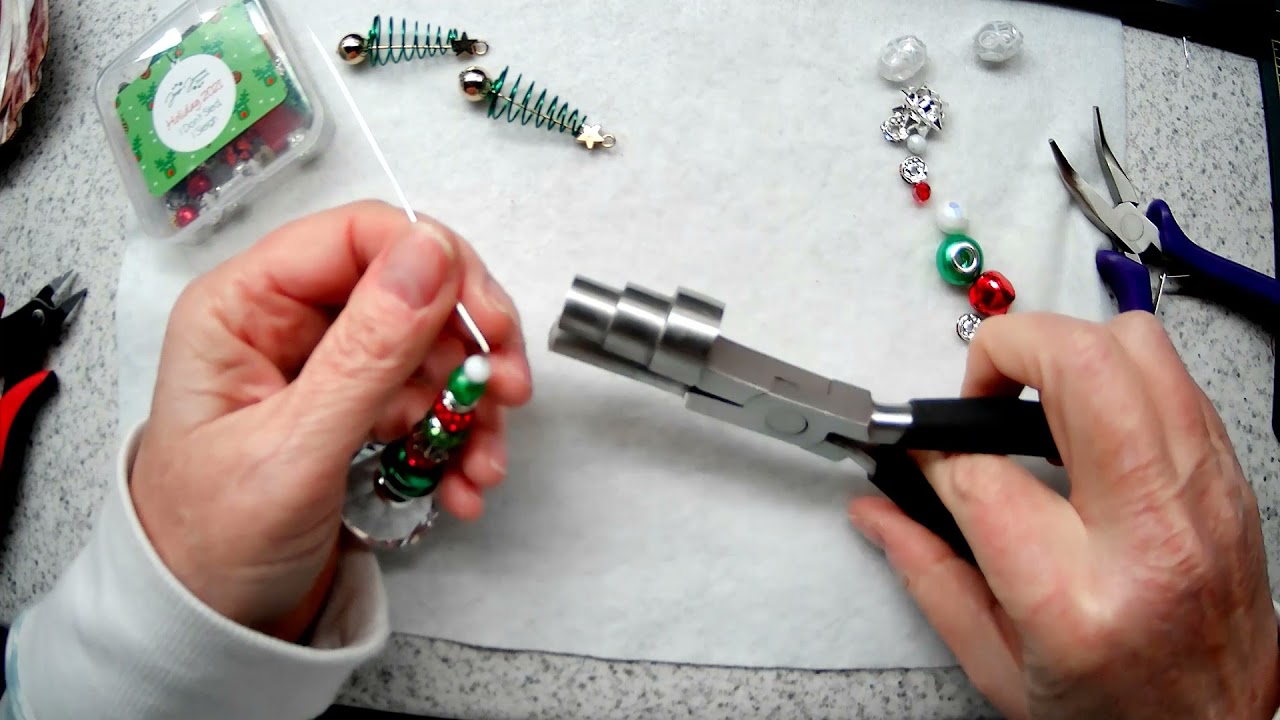 Make a Christmas Ornament out of a vintage Crystal Doorknob