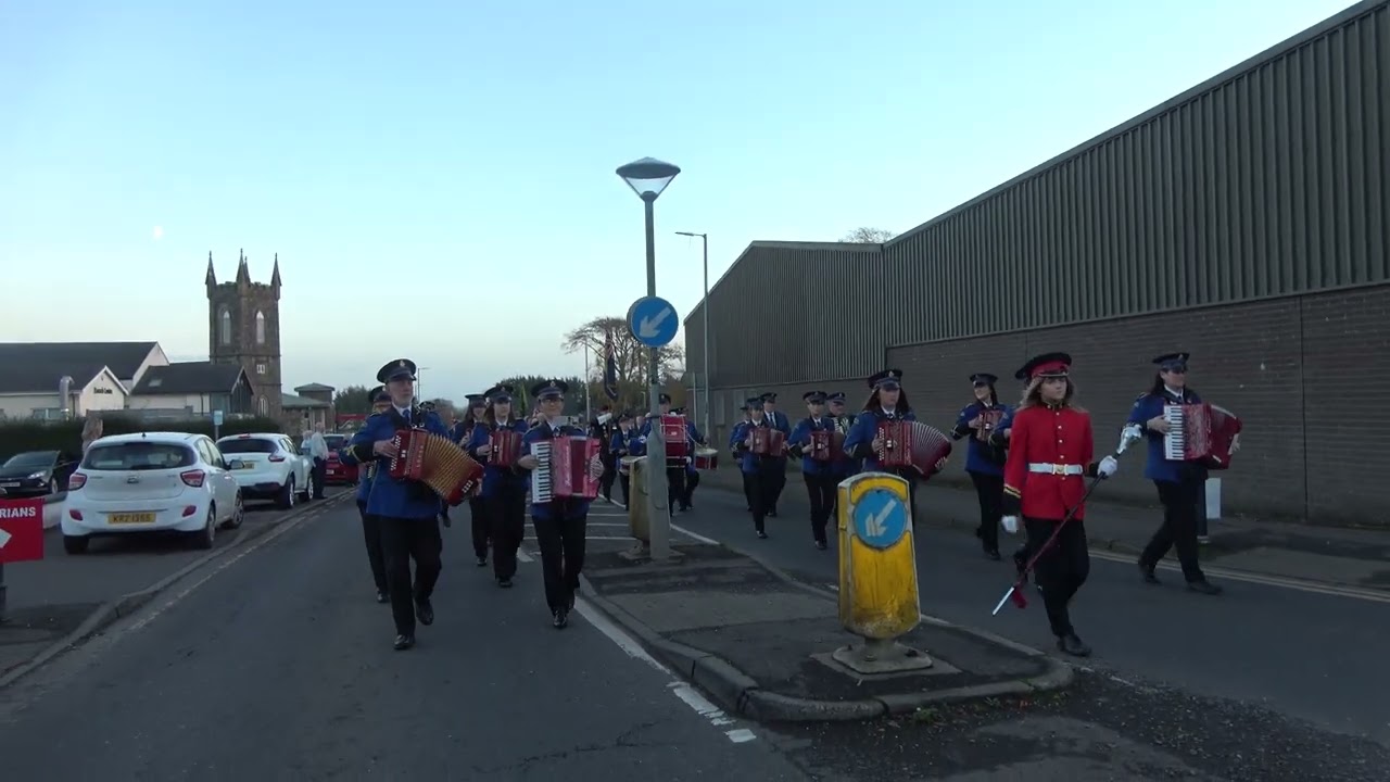 Eden Accordion Band @ Maghera Remembrance Sunday Parade 2024