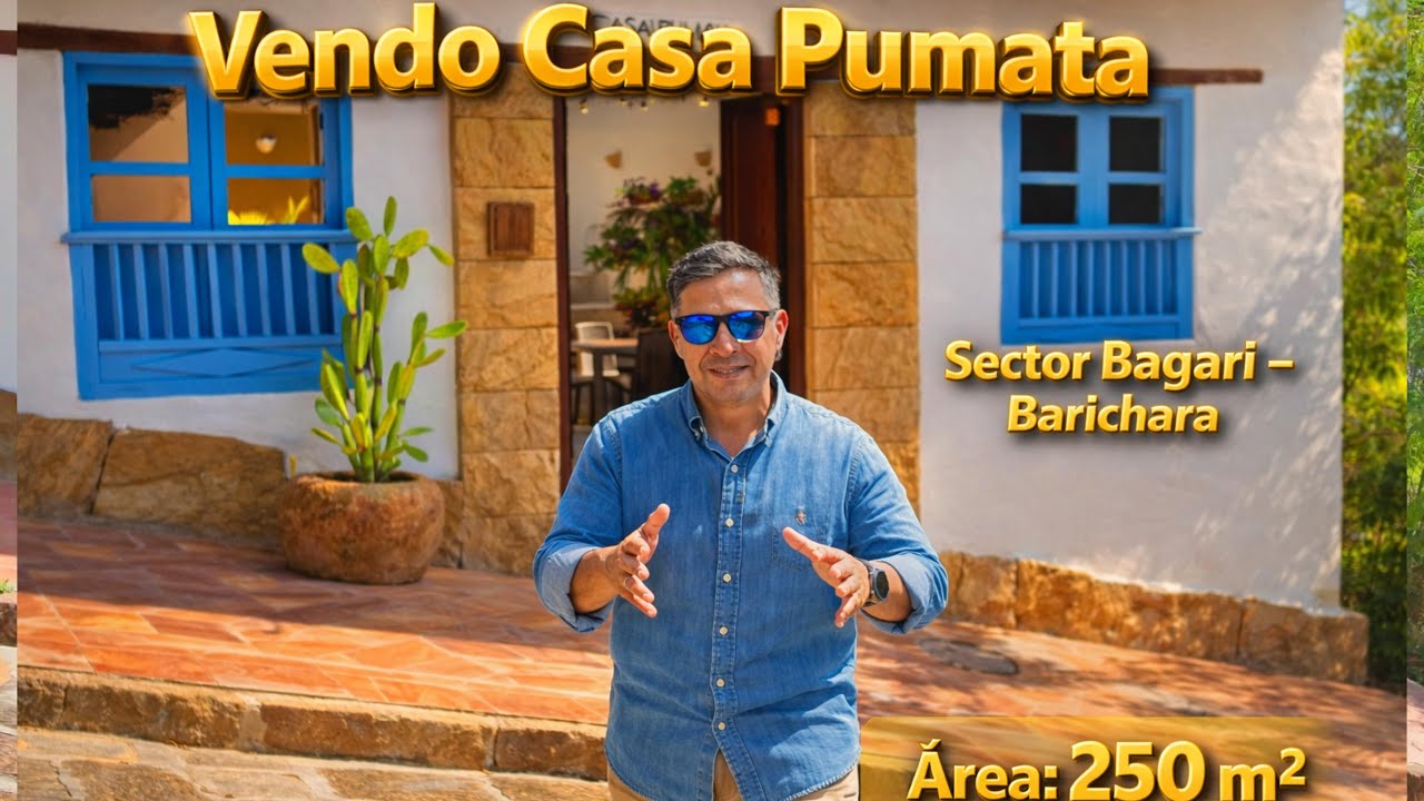 Vendo Casa Moderna en Barichara con Jacuzzi y Balcones | Oportunidad de Inversión #bienesbarichara