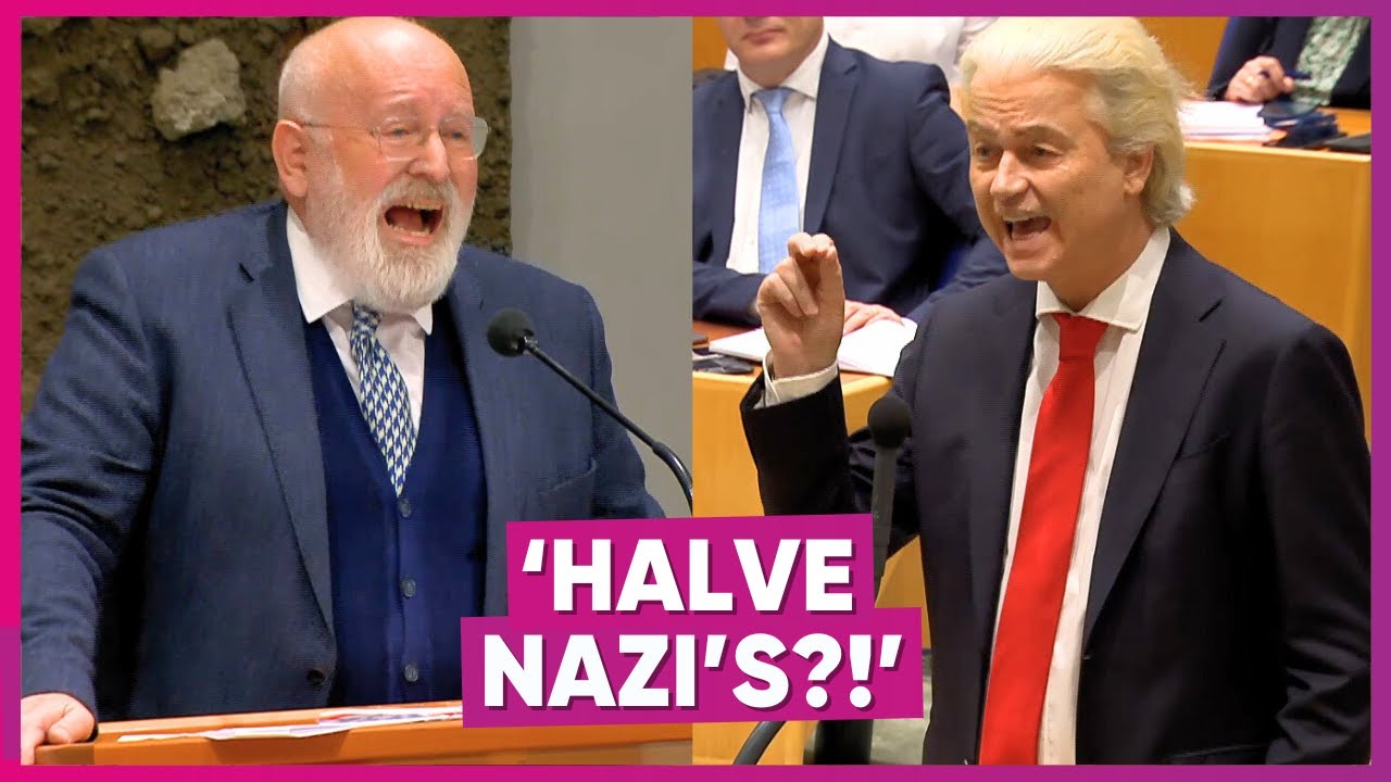 Wilders WOEST op Timmermans na opmerking omvolking