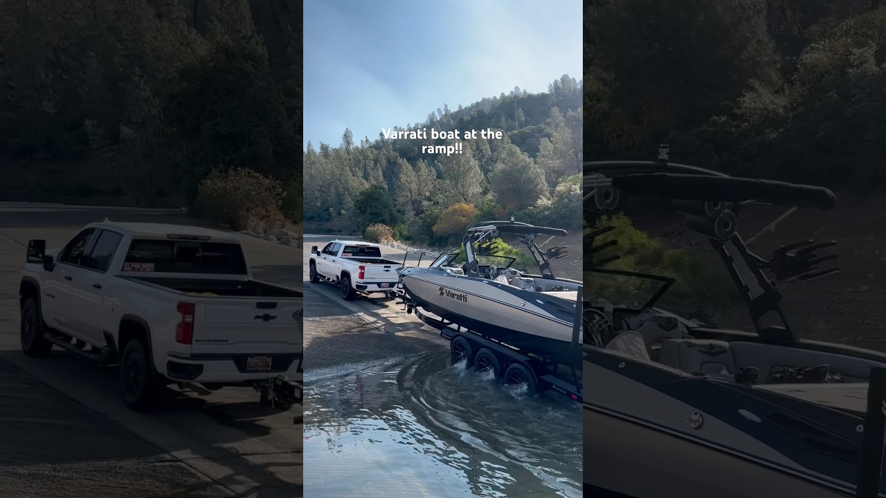 Varrati Z2373 at the boat ramp in Lake Shasta 