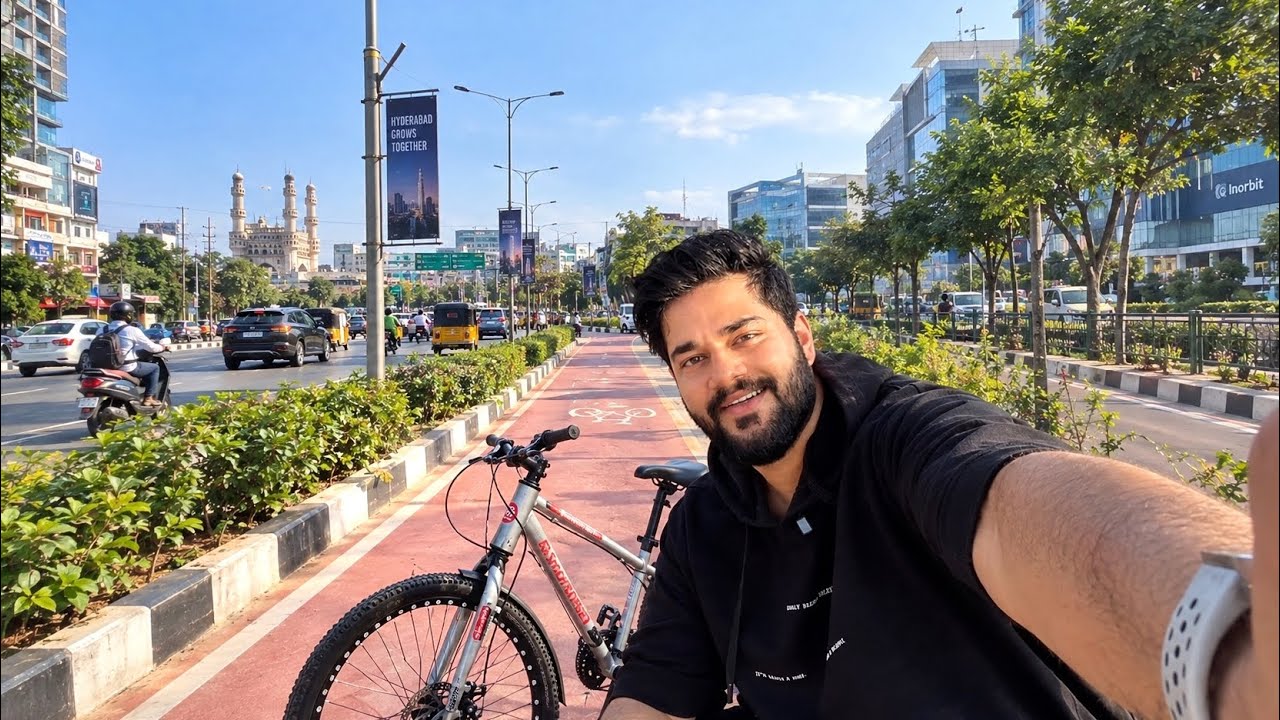 I Found a Cycling Track in the Middle of Hyderabad