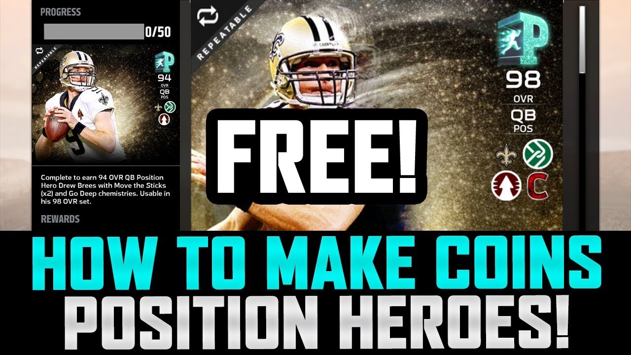 How To Make Coins With The Positional Heroes Promo! | HOW TO GET A FREE POSITION HERO! | MUT 18