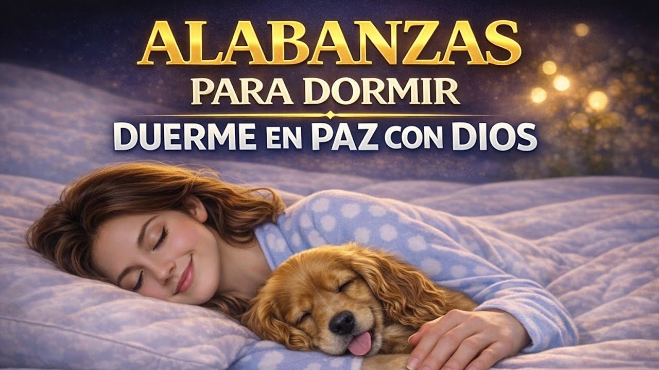 ALABANZAS PARA DORMIR PROFUNDAMENTE | MÚSICA CRISTIANA SUAVE PARA DESCANSAR EN LA PAZ DE DIOS