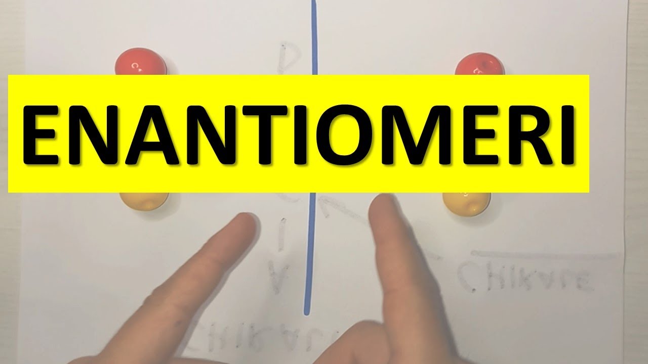 Cosa sono gli ENANTIOMERI? Stereoisomeria facile
