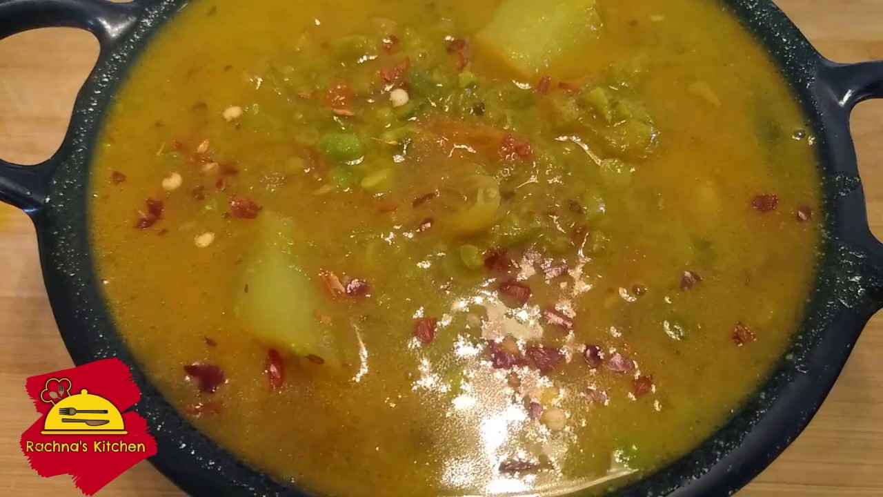 मटर का निमोना बनाने की विधि | Matar Nimona Recipe | Green Peas Nimona Potatoes and Green Pea Curry
