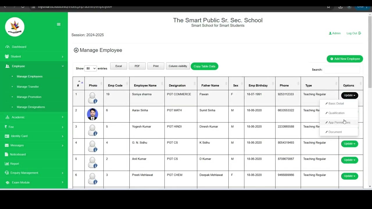 MySmartSchool Demo | Complete School Management Software ERP for Efficient School Administration