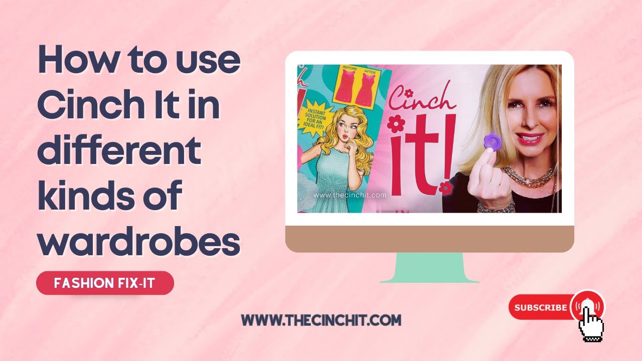 How to Use Cinch It in Different Kinds of Wardrobes | fashion fix-it | style hacks