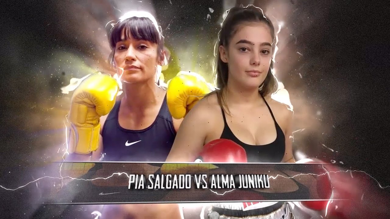Alma Juniku Vs Pia Salgado - Undisputed Thai Boxing