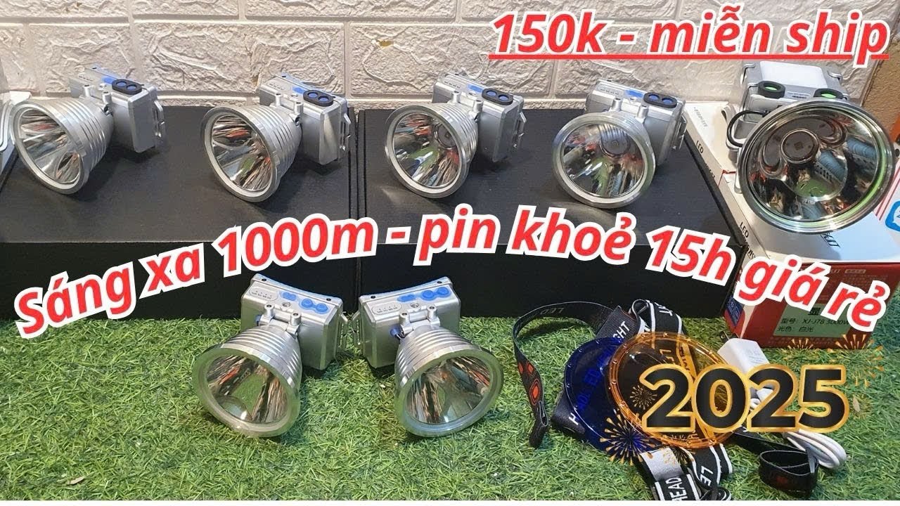 J78 | xj9516 si&ecirc;u s&aacute;ng mua 1 được 3 | đ&egrave;n pin đội đầu si&ecirc;u s&aacute;ng chiếu xa 1000m qu&aacute; đẳng cấp