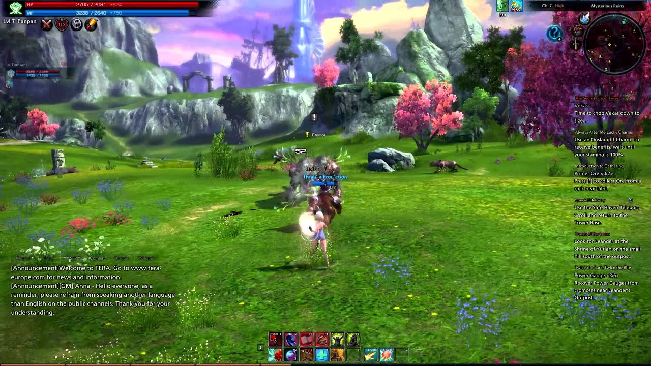 Tera - Mystic Low Level Grinding