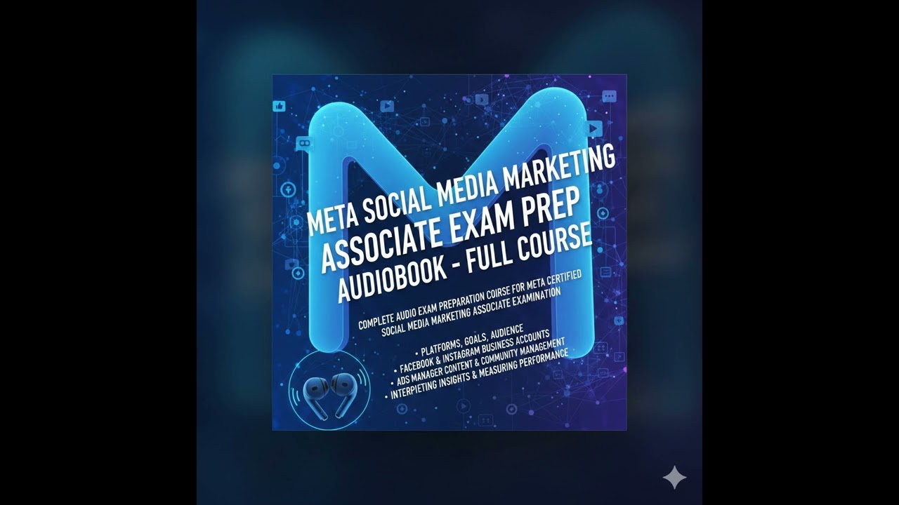 Meta Social Media Marketing Associate Exam Prep Audiobook - Full Course