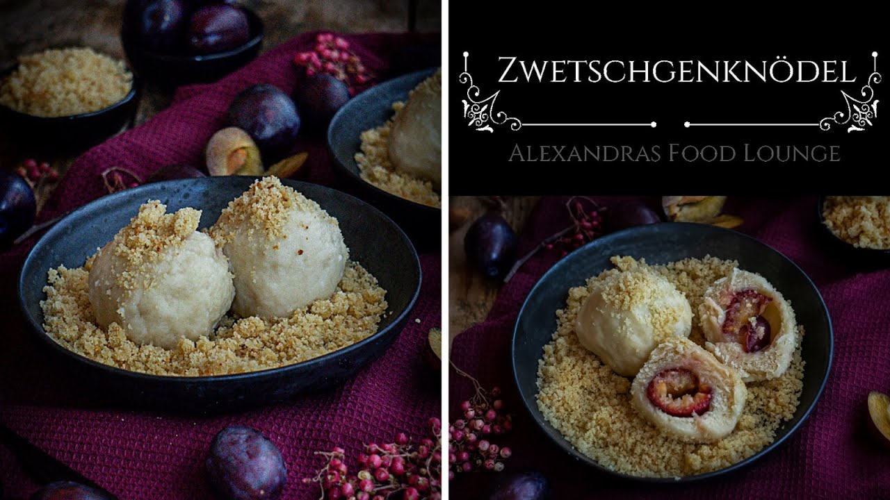 Zwetschgenknödel von meiner Oma! Über 100 Jahre altes Rezept/ Topfenknödel