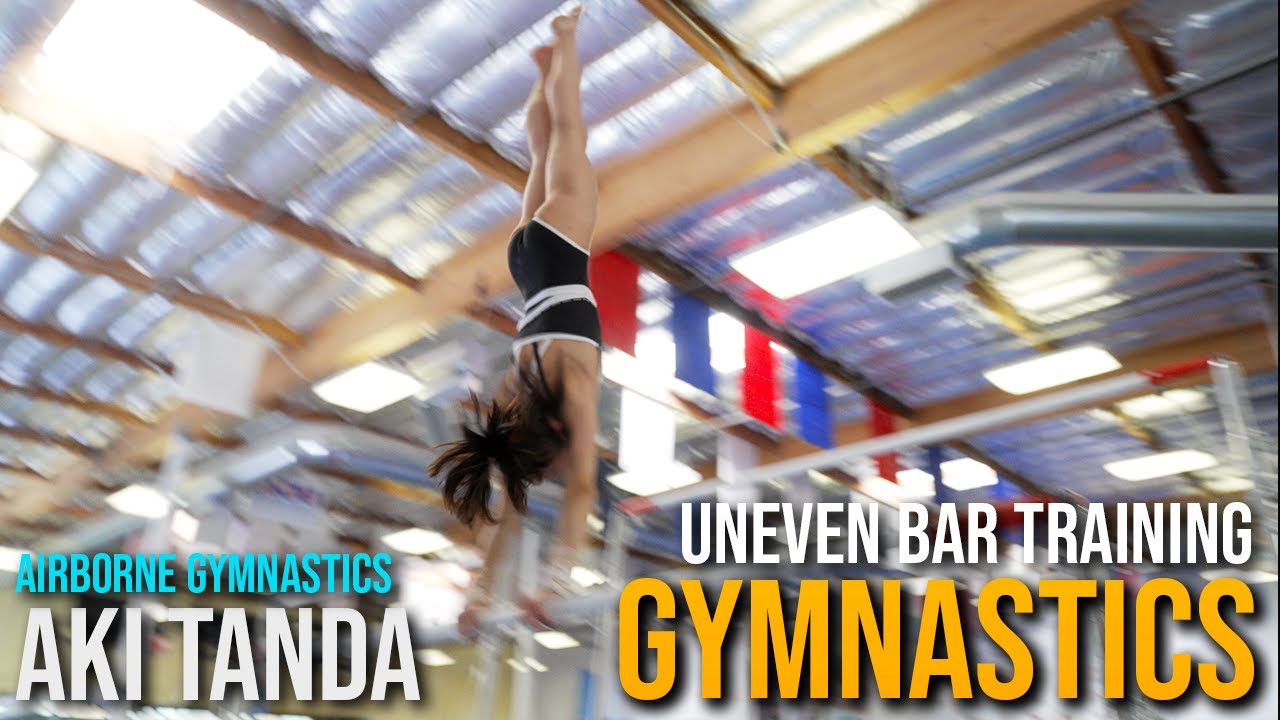 Uneven Bars Maloney Training | Aki Tanda Gymnastics