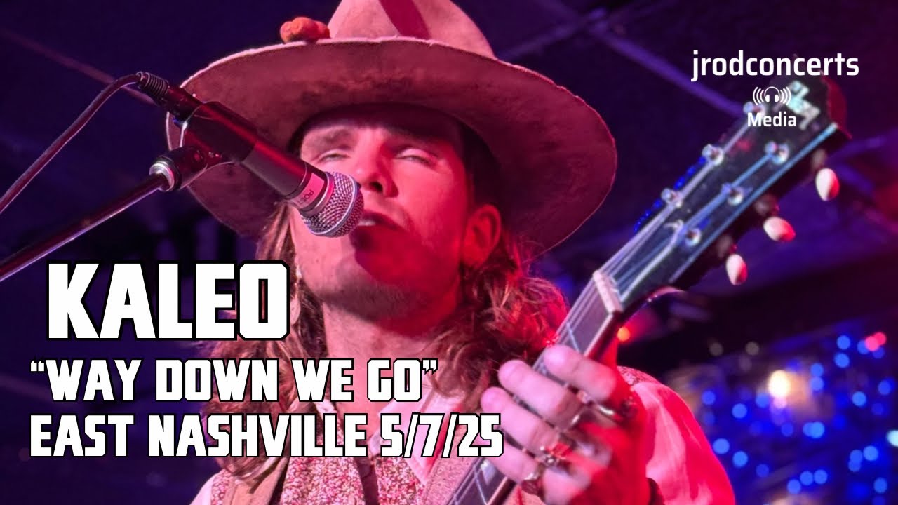 KALEO Performs ‘Way Down We Go’ in East Nashville (2025!