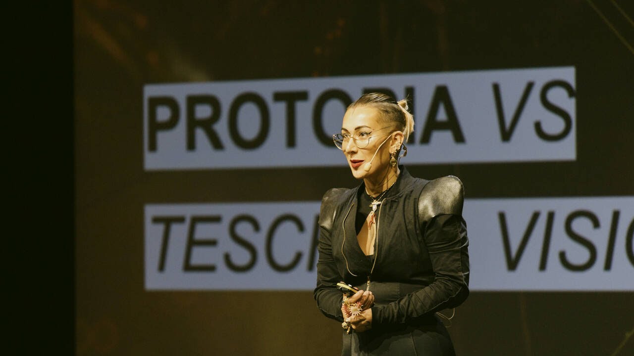 Monika Bielskyte - Protopia vs TESCREAL Visions of Tech Rapture | The Conference 2023