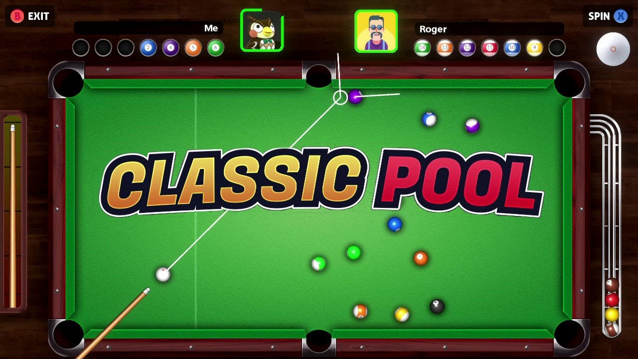 Nintendo Switch Classic Pool Quick Look LPOS