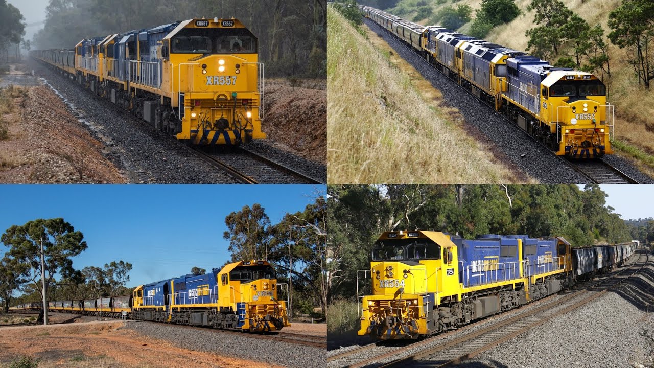 The Freight Australia/Pacific National XR Class at Work