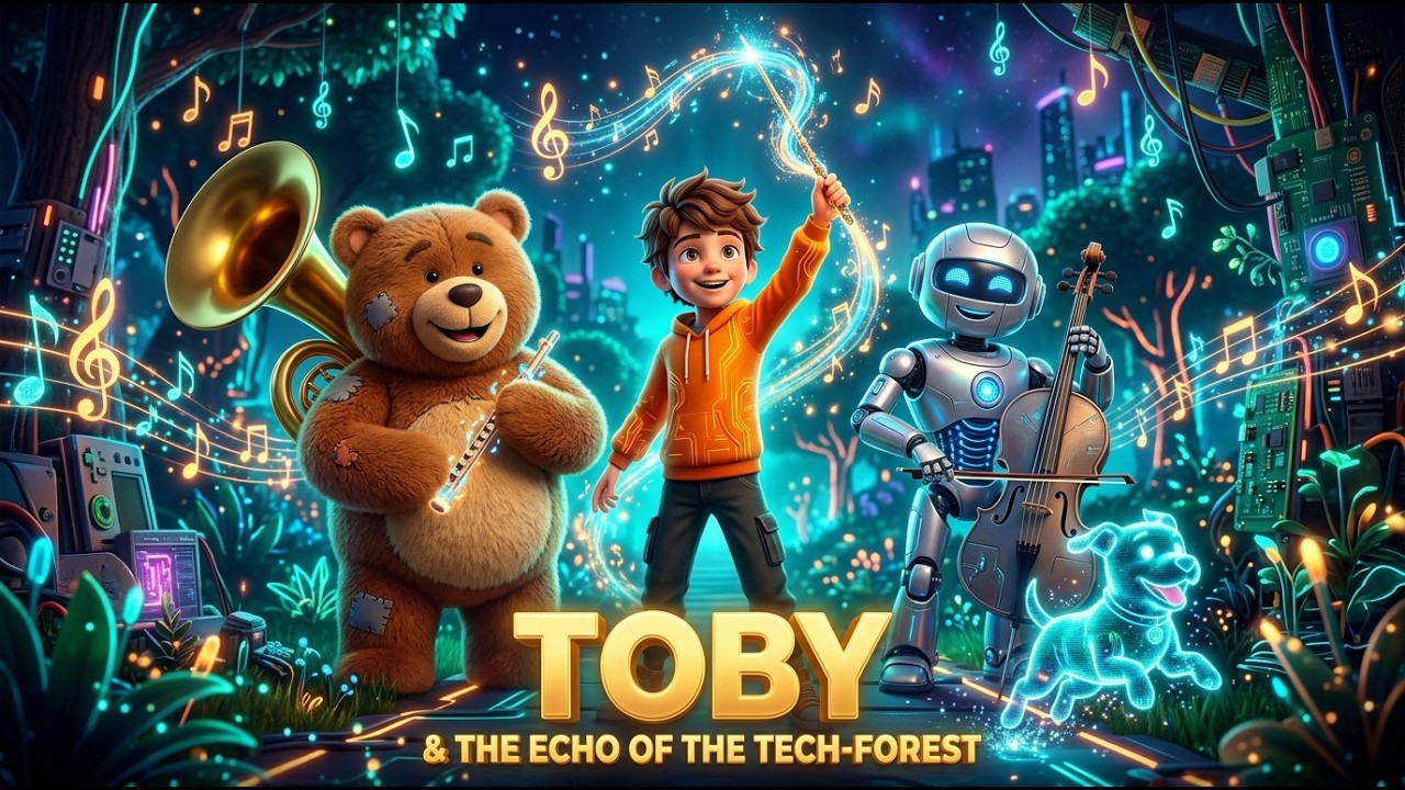 TOBY & THE ECHO OF THE TECH-FOREST | Epic 3D Musical Animation Movie 2026 | Babytuneskills