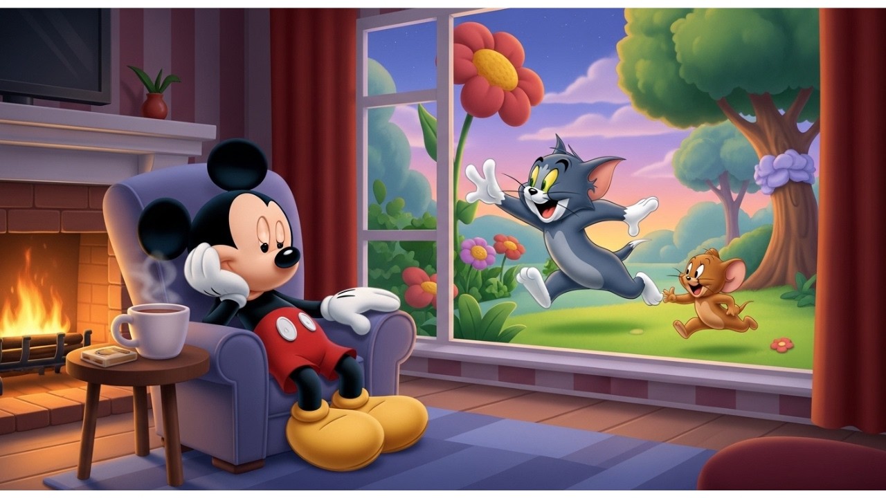 🏆🐭 Mickey Mouse Sports Day Adventure with Tom & Jerry 🐱🐭🎉 | Dreamy Doodles ✨