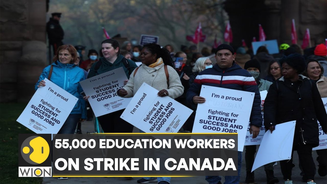 Ontario: Worker&rsquo;s union demand more frontline staff in schools and better pay | Latest News | WION